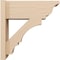 Ekena Millwork 7 1/2-in W x 18-in D x 18-in H Balboa Trad Rough Cedar Woodgrain TimberThane Outlooker, Primed Tan OUTUR075X18X18BOA04RCPR - alternate 3